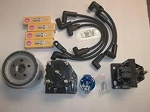 MERCRUISER 3.0 TUNE UP KIT OIL FILTER WIRES CAP ROTOR SPARK PLUGS 