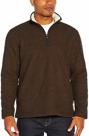 Orvis Men&#039;s Sherpa Lined 1/4 Zip Pullover - Size Varies