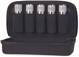 CARLSON’S Protective Choke Case [ Fit 5 Choke Tubes ] EVA Molded Foam Exterior | Scratch-Resistant | Lightweight - Black