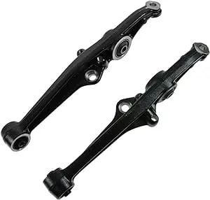 TRQ Front Lower Control Arm Set Compatible with 1988-1991 Honda Civic CRX