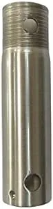 Harbor Breeze 4-in Brushed Nickel Steel Indoor Ceiling Fan Downrod