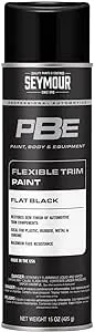 Seymour 20-1678 PBE Professional Trim Spray Paint, Flat Black