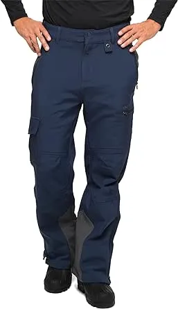 Arctix Men&#039;s Advantage Outdoor Quick Dry Fleece Lined Softshell Pants, Blue