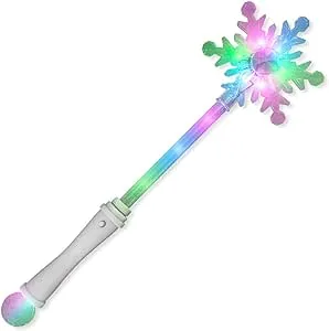 FlashingBlinkyLights Frozen Snowflake LED Winter Party Wand