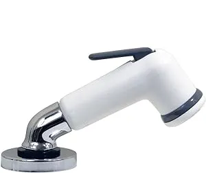 Scandvik Elbow Sprayer - Handle Pull Out - White w/6' Hose