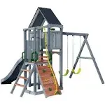 Jack & June Haven II Cedar Swingset