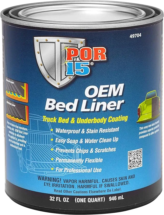 POR-15 49704 - OEM Bed Liner Coating Quart