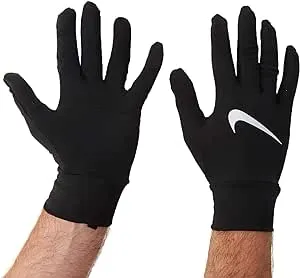 Nike Dry Element Running Gloves, Men's Black/Silver