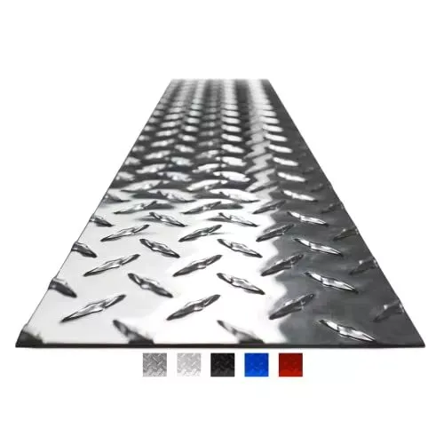 DiamondLife Diamond Plate Sheet Metal, Heavy-Duty Genuine Commercial-Gra<wbr/>de Mi...