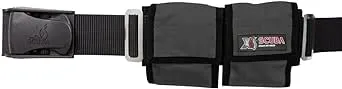 XS Scuba Weight Belt 4 Pocket Black