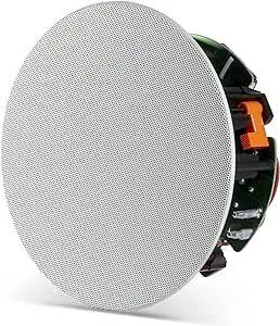 JBL Stage 260CDT - in-Ceiling Loudspeaker with Dual 3/4" Aluminum Dome Tweeters, Dual Voice Coil 6.5" Woofer & Zero Bezel Grille - Easy to Install