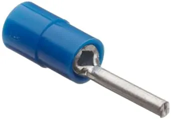 Morris Products 11834 Nylon Insulated Pin Terminals - 16-14 Wire, .075" Pin, 100-Pack