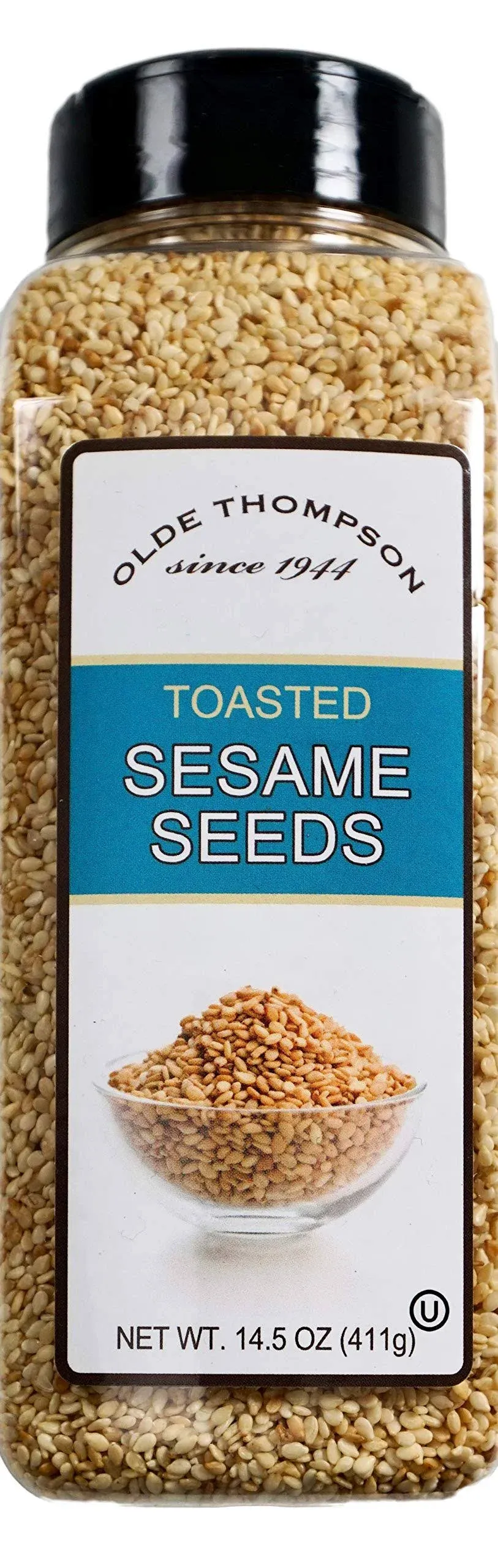 Sesame Seed Toasted by Olde Thompson 14.5 oz Nutty Cooking Flavor Exp 11/2024