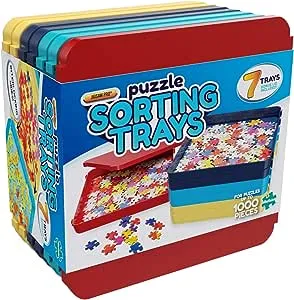 Buffalo Games - Puzzle Sorting Trays - 7 Count (Pack of 1)