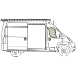 VanEssential RAM ProMaster Bug Screens - Front Doors (Pair)