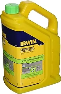 Irwin Tools IRWIN STRAIT-LINE Marking Chalk, Standard, Fluorescent Green, 5 lbs (65106)