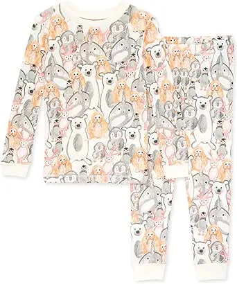 Burt's Bees Organic Two-Piece Pajamas Arctic Friends 10