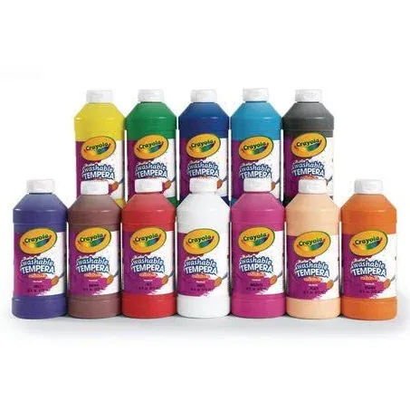 Crayola® Artista II® Tempera Paint - Set of 12 Colors