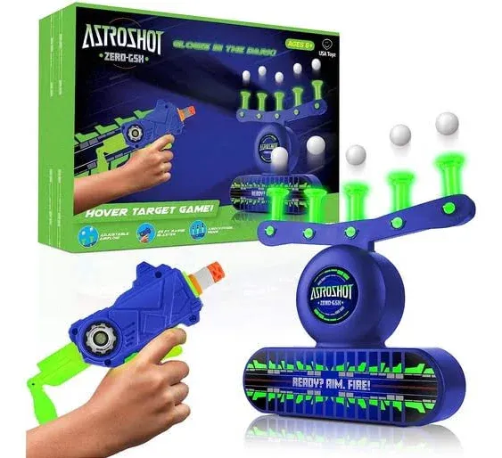 USA Toyz Astroshot Zero GSX Glow in The Dark Hovering Target Shooting Games