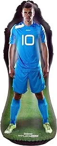 GoSports Inflataman Soccer Defender Training Aid - Weighted Defensive Dummy for Free Kicks, Dribbling and Passing Drills