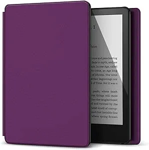 TNP Case for 6" All-New Kindle 2024 & 2022 Release 11th Generation Cover - Slim, Lightweight, Smart, Protective Flip Case with Auto Sleep and Wake for 6-Inch Amazon Kindle E-Book Reader, Purple