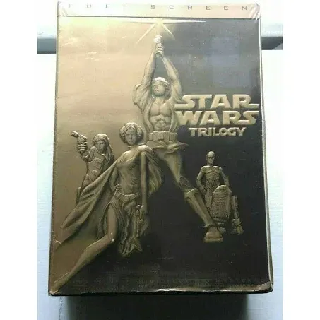 Star Wars Trilogy Gold Box Set Full Screen (Episodes IV V VI) [DVD]