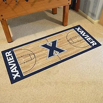 NCAA - Xavier Basketball Court Runner 30&#034;x72&#034;