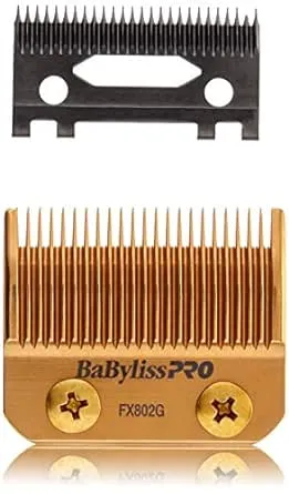 BaBylissPRO Replacement Taper Clipper Blades for FX870, FX825, FX673 Clippers and most 2-hole blade systems