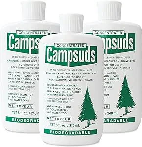 CONCENTRATED CAMPSUDS Outdoor Soap - Environmentall<wbr/>y Conscious Camping Soap -...