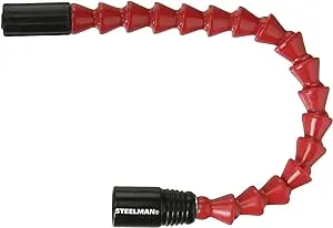 Steelman Flexible 12-inch Spark Plug Installer, Hand-Driven Starter Tool for Automotive Mechanics