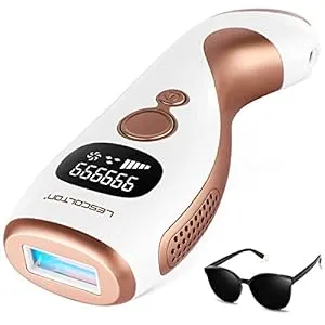 LESCOLTON Permanent IPL Hair Removal, 999,999 Flashes Painless Laser Hair Removal Device for Men and Women - Epilation for Body and Face (T120)