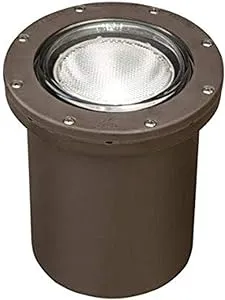 Kichler 15268AZ Small In-Ground Well Light, Architectural Bronze