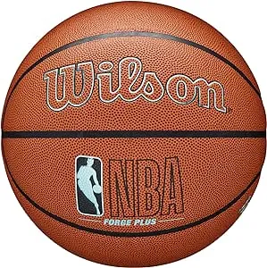 Wilson NBA Forge Plus Eco Basketball, Brown