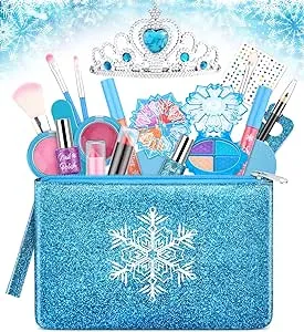 Kids Makeup Kit for Girls Washable Real Makeup Set for Little Girls