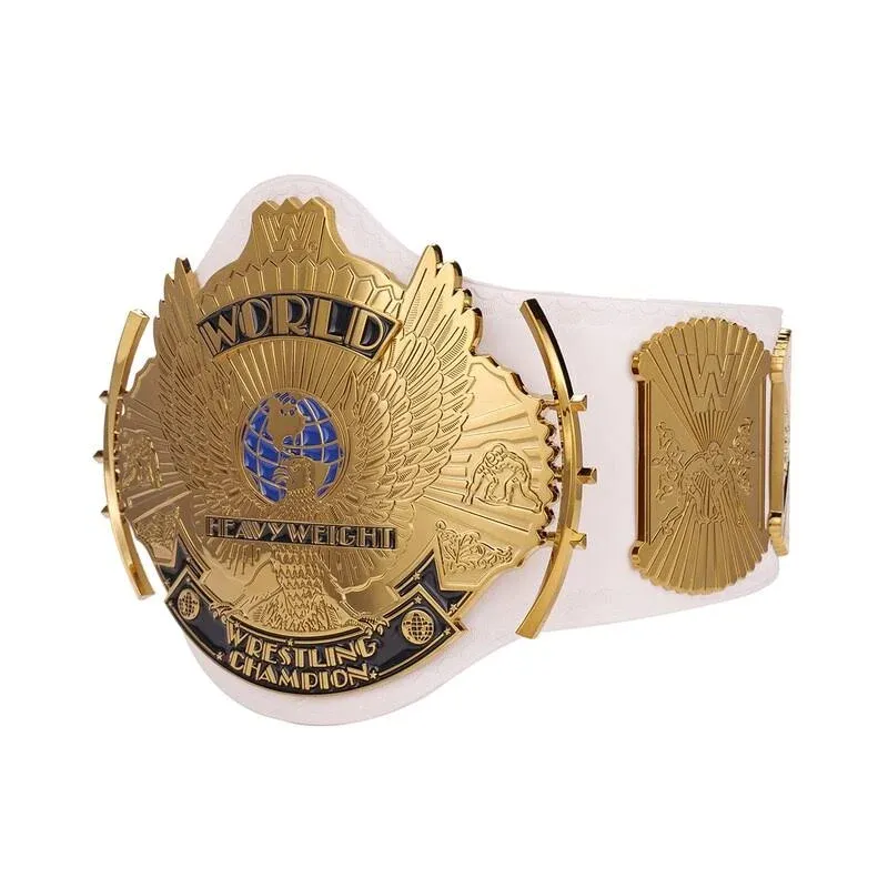 Zen® White WWE Winged Eagle Championship Replica Title Belt World Heavyweight