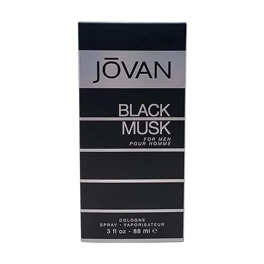 Jovan Black Musk/Jovan Cologne Spray 3.0 Oz (M)