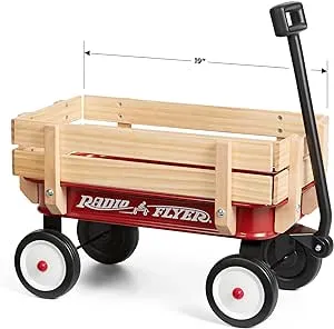 Radio Flyer My 1st Steel & Wood Wagon