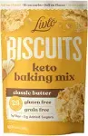 Livlo Keto Baking Mix, Biscuits Low Carb Gluten Free Keto-Friendly Baking, 27g