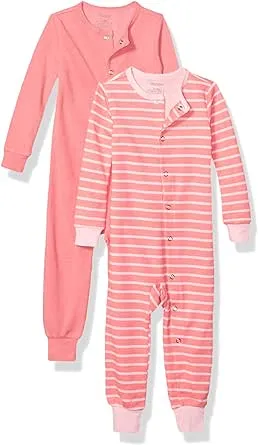 Hanes Baby Boys' Ultimate Baby Flexy 2 Pack Sleep and Play Suits