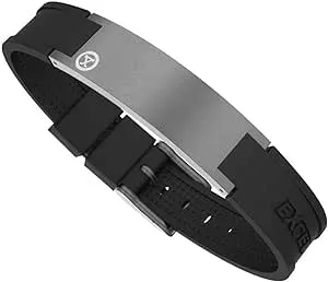 Best Magnetic Energy Golf Bracelet for Men Graphite, Grey