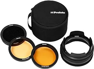 Profoto OCF II Grid and Gel Kit Light Modifier for Profoto Flashes with LED Modeling Lights, Includes OCF II Grid and Gel Holder, OCF II Grid 20-Degree, OCF II-Half CTO, and OCF II-Full CTO Gels