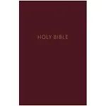 NKJV, Pew Bible, Large Print, Hardcover, Burgundy, Red Letter,