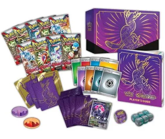 Pokémon TCG: Scarlet & Violet Elite Trainer Box - MiraidonPokémon TCG: Scarlet & Violet Elite Trainer Box - Miraidon