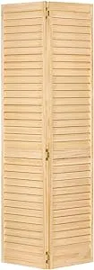 Closet Door, Bi-fold, Louver Louver Plantation (32x80)