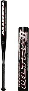 Miken Ultra II, Senior Slowpitch Softball Bat, 1 pc. SSUSA Balanced