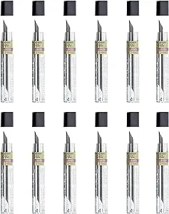 Pentel C502 Lead Refill - 0.2mm - 2B - Pack of 12