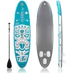 FunWater Inflatable Ultra-Light 17.6lbs Stand Up Paddle Board for All Skill with