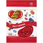 Jelly Belly Sour Cherry Jelly Beans - 1 Pound (16 Ounces) Resealable Bag - Genuine, Official, Straight from the Source