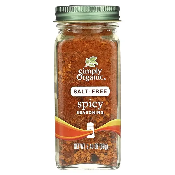 Simply Organic Salt-Free Spicy Seasoning - 2.4 oz