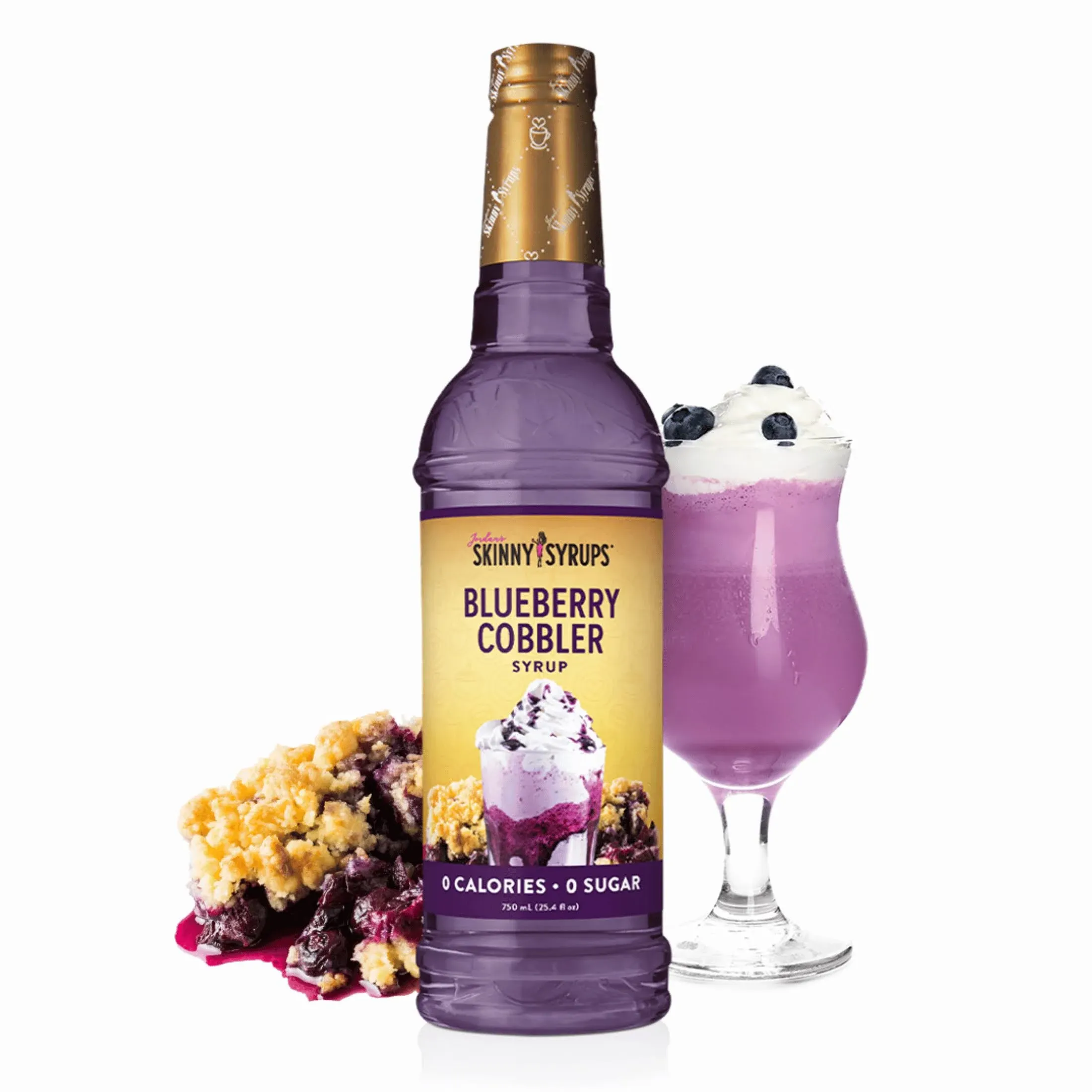 Blueberry Cobbler Skinny Syrup